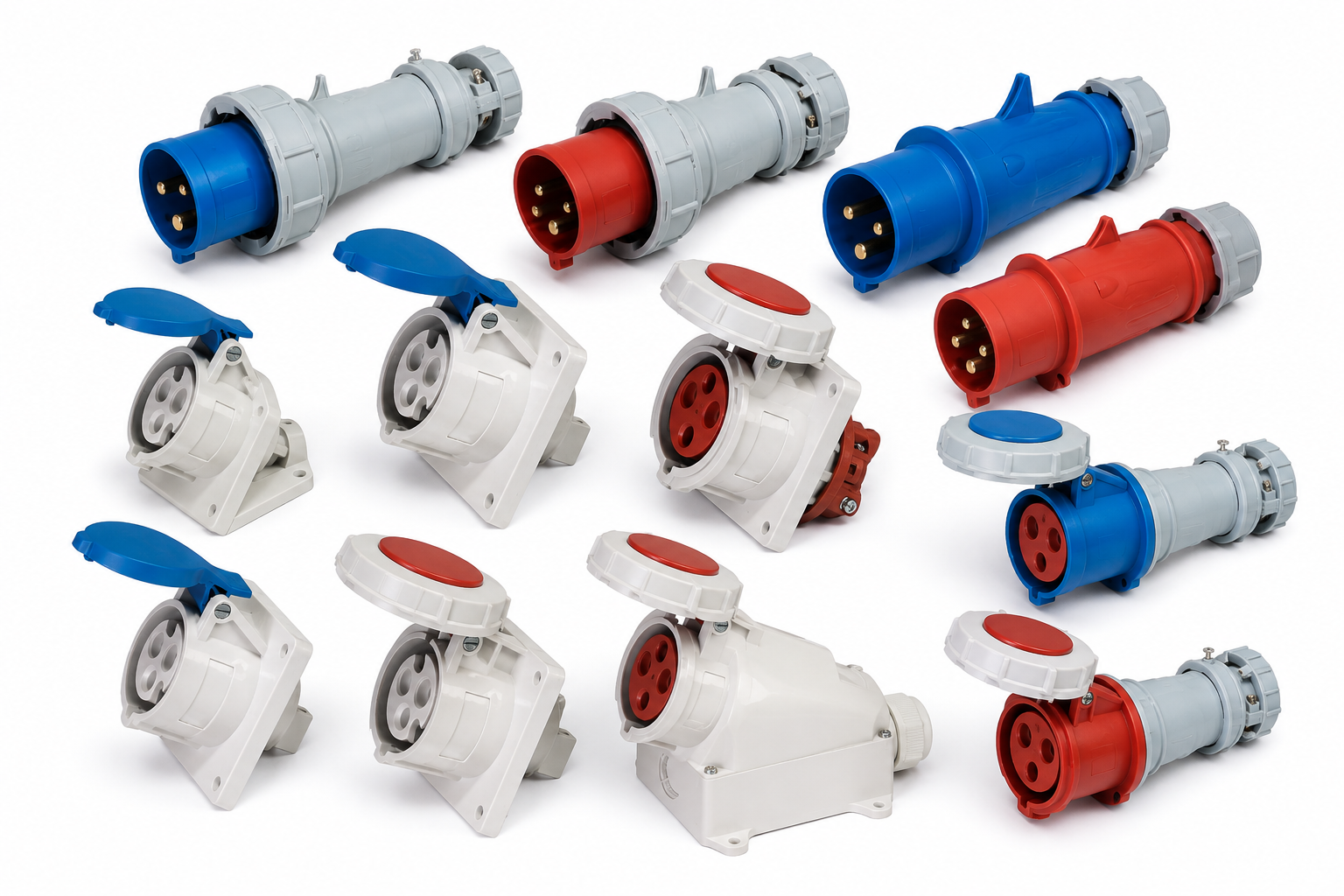 Tomada, Conector e Plugue Industrial